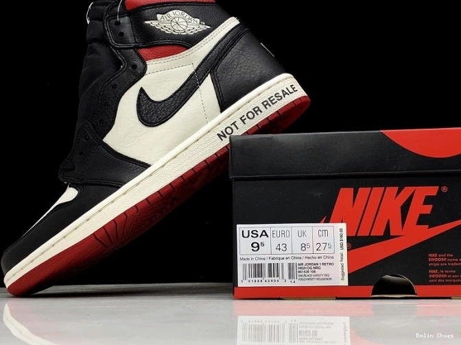 Bmlin For 861428-106 Varsity Retro Red NRG OG High 1 Jordan Air Resale Not 0806